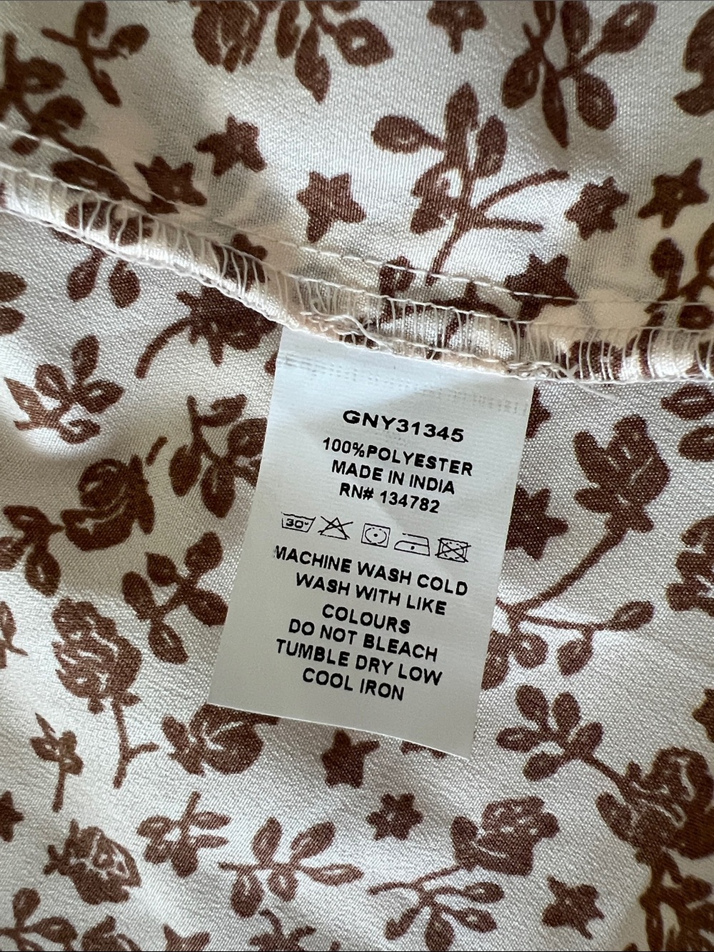 Blush-Cream & Beige Floral Smocked Maxi Dress. Cottagecore Coquette Feminine NWT - Picture 9 of 9